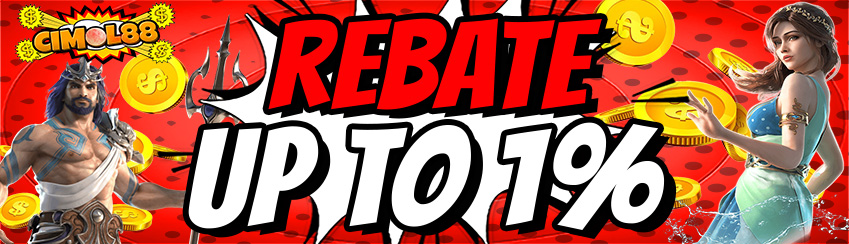 BONUS REBATE MINGGUAN 1%